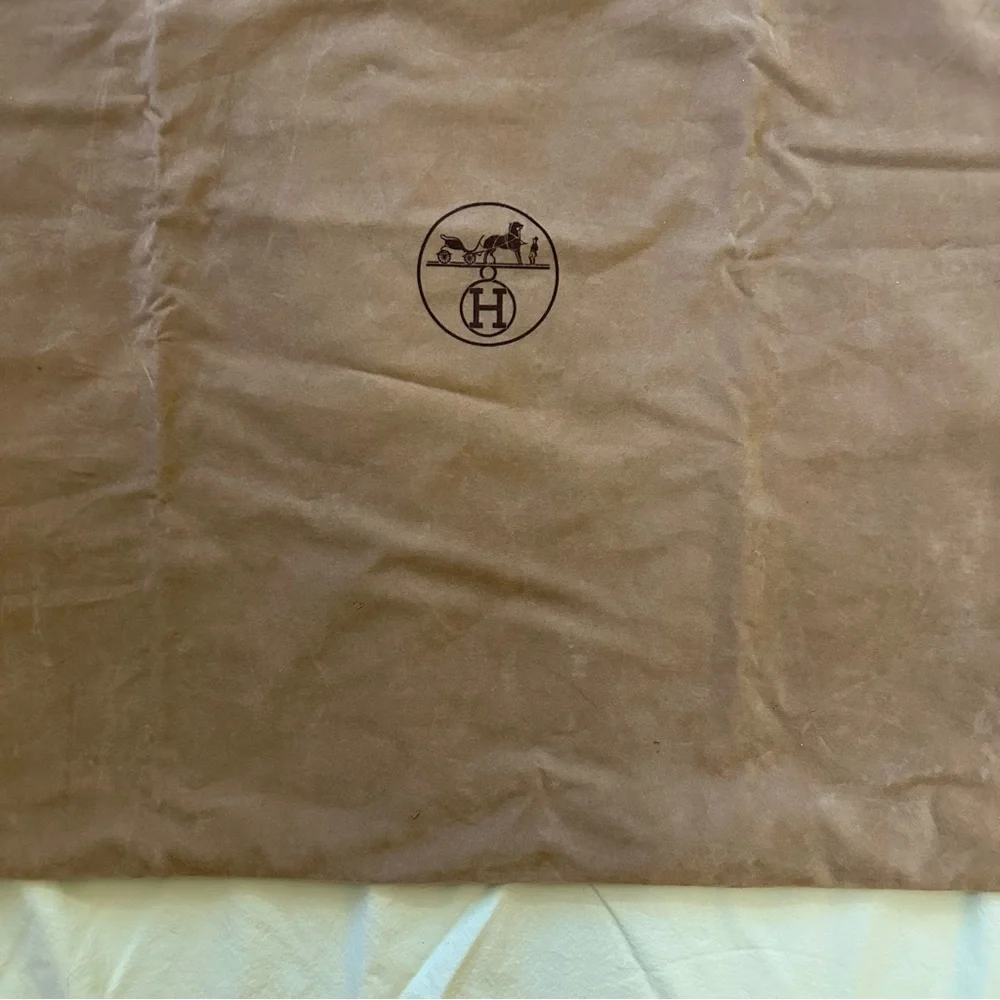 Large Hermes Velvet Dust Bag - Picture 3 of 4